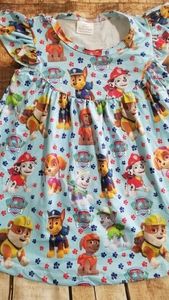 Paw patrol blue dress 3t 4t New